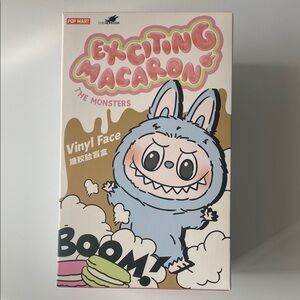 LABUBU Pop Mart Exciting Macaron Vinyl Face SEA SALT COCONUT